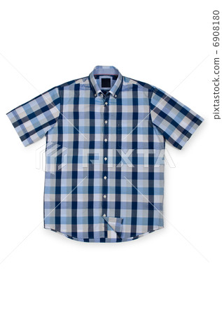 Nice male shirt isolated on the white Nice male shirt isolated on the white 6908180