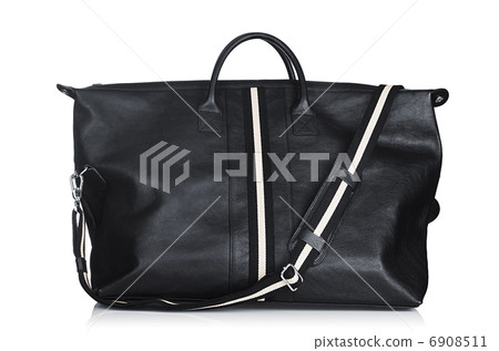 Leather bag isolated on the white background Leather bag isolated on the white background 6908511
