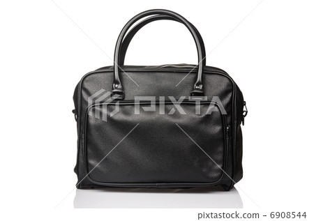 Leather bag isolated on the white background Leather bag isolated on the white background 6908544