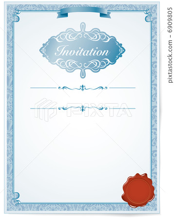 Invitation template 6909805