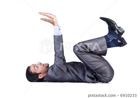 Businessman posing for conceptual photo 6910233