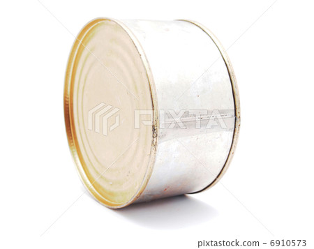 tin can on white background 6910573