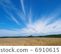 Sky of wheat fields 6910615