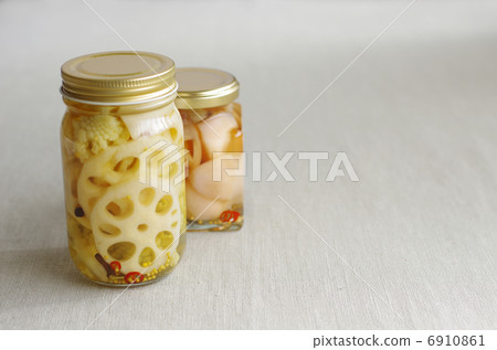 Pickles in a bottle Pickles in a bottle 6910861