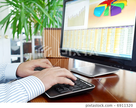 Analyzing Data on Computer 6911320