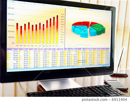 Computer in the office Computer in the office 6911404