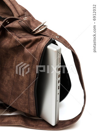 modern laptop in a bag modern laptop in a bag 6912032