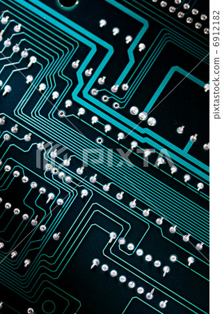 Electrical cardboard in closeup Electrical cardboard in closeup 6912182