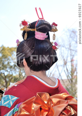 高知假髮節日美女3月4日高知城堡門口射擊 6915927
