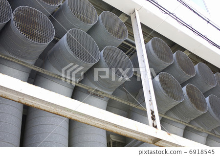 Factory ventilation duct 6918545