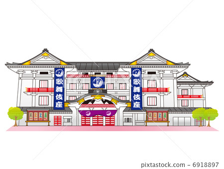 Kabuki-za theater Kabuki-za theater 6918897