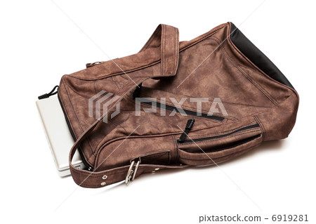 modern laptop in a bag modern laptop in a bag 6919281