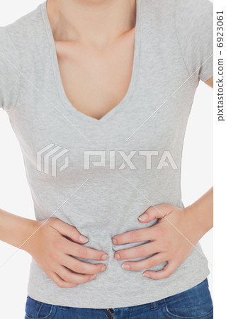 Woman suffering from stomach Woman suffering from stomach 6923061
