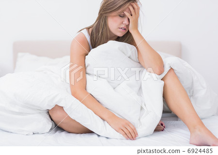 Woman has just waking up Woman has just waking up 6924485