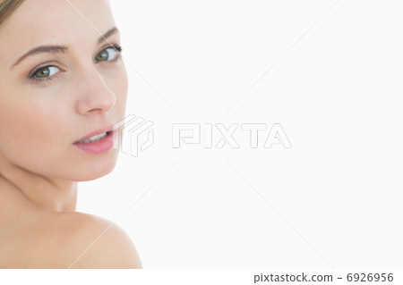 Close-up portrait of attractive young woman 6926956