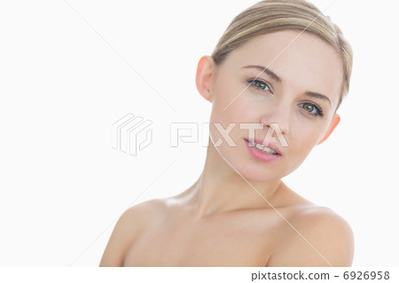 Close-up portrait of a cute young woman Close-up portrait of a cute young woman 6926958