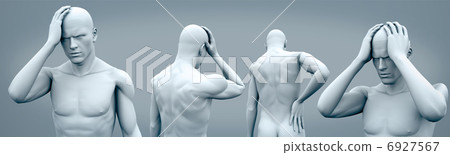 Digital bodys having headaches 6927567
