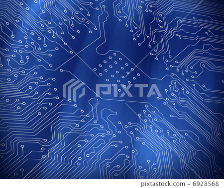 Blue technology background 6928568