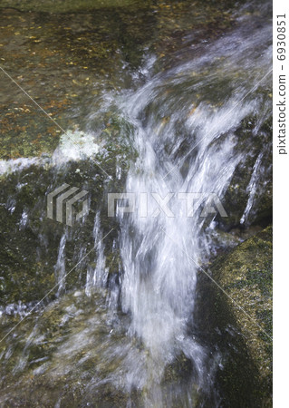 Spring water in the forest 6930851