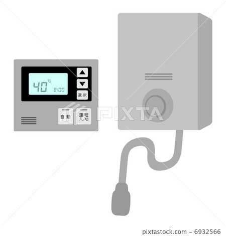 Water heater and remote control 6932566