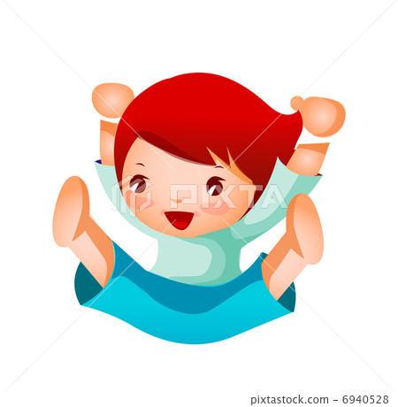 Close-up of girl jumping Close-up of girl jumping 6940528