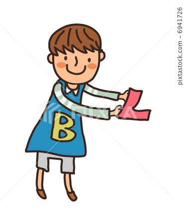 Close-up of boy holding letter Close-up of boy holding letter 6941726