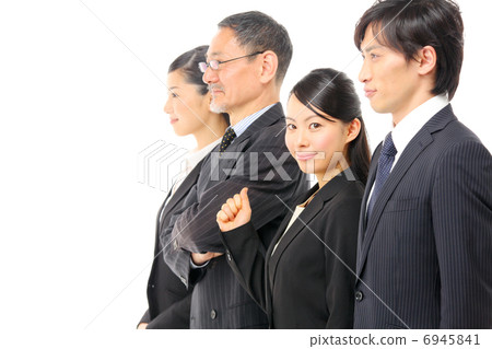 Business · 4 people (Guts pose) Business · 4 people (Guts pose) 6945841