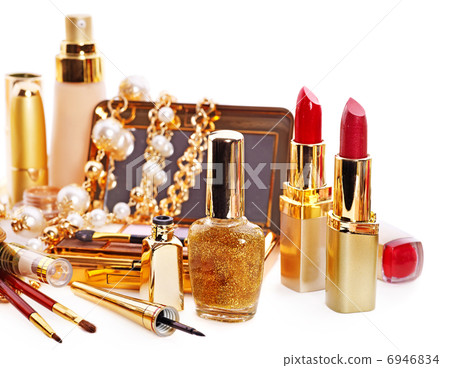 Decorative cosmetics for makeup. Decorative cosmetics for makeup. 6946834