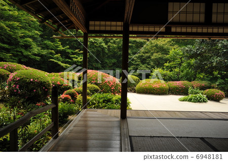 The garden of Kyoto Shisudo Satsuki The garden of Kyoto Shisudo Satsuki 6948181