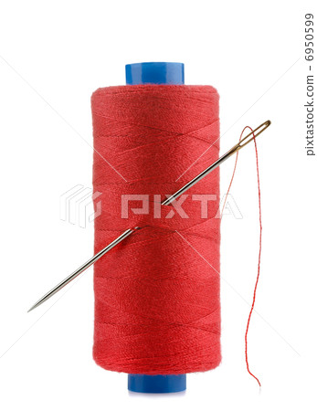 Thread and needle 6950599