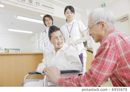 A hospital 6950879