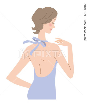 Beauty body care back illustration illustration Beauty body care back illustration illustration 6951802