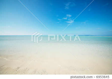 竹富島康多海灘 6953645