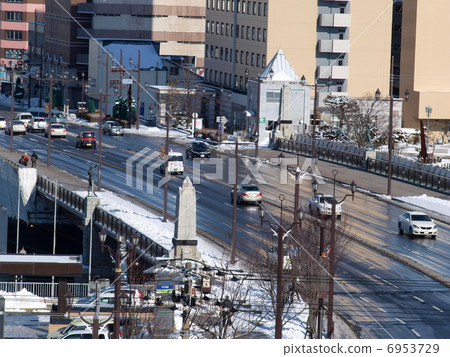 The doll bridge seen from the top 6953729