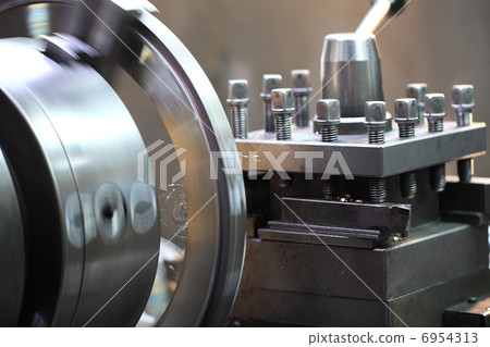 製造業金屬加工精密零件機床工作 6954313