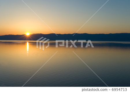 sunset at Baikal sunset at Baikal 6954713
