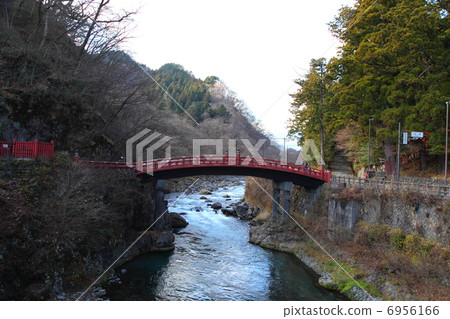 Shinkyo bridge in Nikko Shinkyo bridge in Nikko 6956166