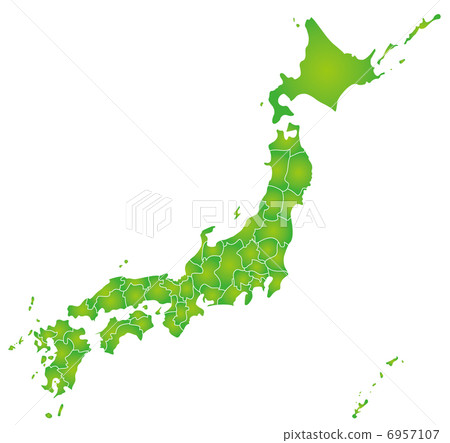 日本地圖 6957107
