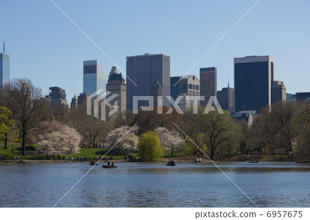 春天的紐約中央公園 6957675