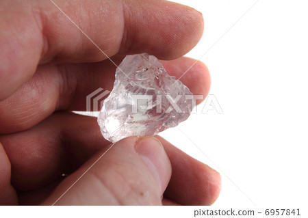 natural diamond in the human hand natural diamond in the human hand 6957841