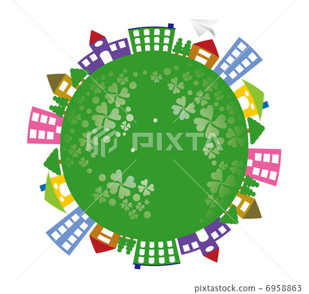 Peaceful earth 6958863