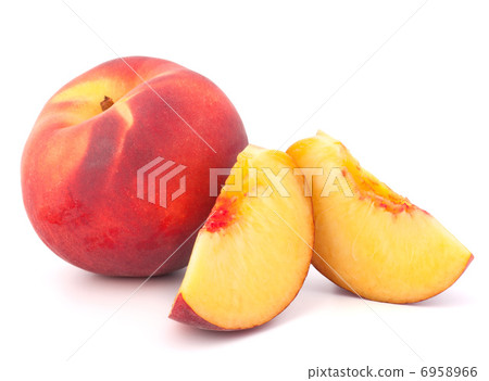 Ripe peach fruit 6958966