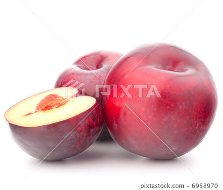 Ripe plum fruit Ripe plum fruit 6958970