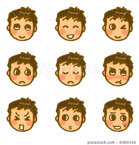 Boys' facial expressions Boys' facial expressions 6960148