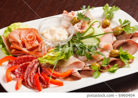 appetizer from meat appetizer from meat 6960404
