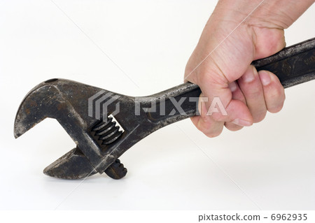 Spanner in Hand. 6962935