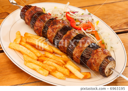 kebab on skewers 6963195
