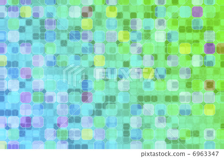 Tile pattern backing material 6963347
