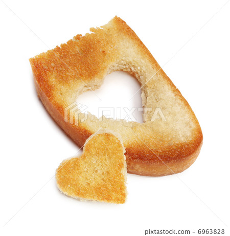 heart bread toast 6963828
