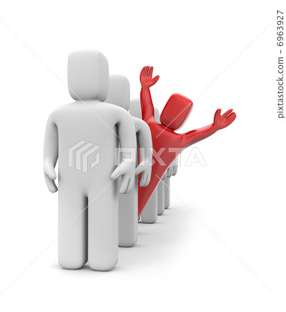 Standing out from the crowd 6963927